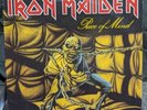 VINTAGE 1983 IRON MAIDEN PIECE OF MIND EMI CAPITAL VINYL LP