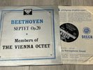 Beethoven: Septet Op. 20 Vienna Octet Decca SXL 2157 WBg ED2 LP SXL Stereo Vinyl