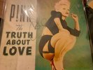 P nk Pink The Truth About Love  LP Signed Black Vinyl - Autograph