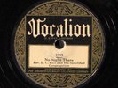Rev. D.C. Rice & Sanctified Congregation VOCALION 1289 V+ PREWAR BLUES/GOSPEL 78
