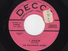 '55 R&B/DooWop HOLLYWOOD FLAMES I Know/Let's Talk It Over DECCA VG++ DJ HEAR