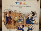 Dave Brubeck Quartet Jazz Impressions Of The USA LP Vinyl Original 1957 NM 6 eye
