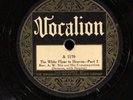 Rev. A. W. Nix & His Congregation VOCALION 1170 V PREWAR BLUES / GOSPEL 78