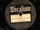 Rev. A. W. Nix VOCALION 1553 V 