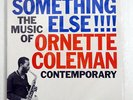 ORNETTE COLEMAN SOMETHING ELSE  THE MUSIC OF CONTEMPORARY SR3143 JAPAN VINYL LP