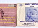 MARILYN MONROE EPA -593 AND 45 RECORD (promo) FOX 311 RIVER OF NO RETURN LOB