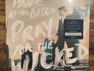 PANIC  AT THE DISCO - Pray For The Wicked, Ltd 1st Press BLK/WHITE VINYL LP + DL