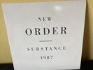 LP DOUBLE VINYL NEW ORDER ALBUM SUBSTANCE 1987 FACT 200 UK 2ND PRESS 1987 EX/EX