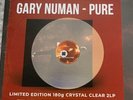 Gary Numan PURE DOUBLE CRYSTAL CLEAR Vinyl SEALED LP Tubeway Army