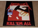 Metallica - Kill EM All - Red Exclusive Vinyl LP Record