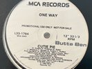 One Way - Cutie Pie / Give Me One More Chance - original 12” vinyl promo