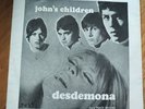 John's Children Desdemona Track Record Pic Cover