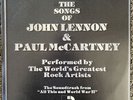 BEATLES THE SONGS OF JOHN LENNON & PAUL MCCARTNEY 2-LP NM ELTON JOHN BRYAN FERRY