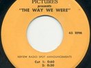 Radio Spot 45 - The Way We Were 1973 Barbra Streisand & Robert Redford (Review)