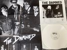 THE DAMNED - LIVE AT THE 100 CLUB - LP WHITE VINYL + POSTER RARE -490/1000 EX/EX