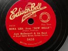 AL BOWLLY + JOCK McDERMOTT & HIS BAND - ‘MONA LISA’ EDISON BELL WINNER 78, RARE