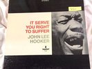 John Lee Hooker ‎– It Serve You Right To Suffer Impulse  AS-9103 1966 LP VG+