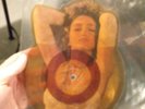 MADONNA CRAZY FOR YOU 7'' VINYL SHAPED PICTURE DISC UK LP RECORD Promo Hype 1985