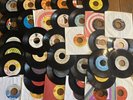 37-45RPMs-60's 70's 80's-Mixed Genre-Queen, Stones, Zeppelin, Benatar Clash Cars