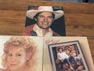 George Strait Greatest Hits Volume Two Vinyl Lp MCA 42035 Plus Randy Travis Reba