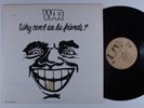 WAR Why Can't We Be Friends? UNITED ARTISTS LP VG+ with poster c