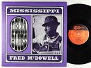 Mississippi Fred McDowell - Delta Blues LP - Arhoolie Mono VG+