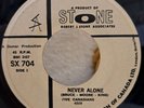 Five Canadians Never Alone / House of The Rising Sun 45 Canada Garage Stone HEAR