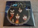 KISS 'Creatures of the Night Time World' 3 LPs BLUE Vinyl Pressing 1983