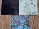 3 Metallica LP - Black Album - And Justice For All - Creeping Death - Vertigo