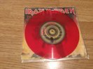 iron maiden number of the beast original 1982 red vinyl 7