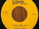 SONNY BURNS A Real Cool Cat/Frown On The Moon STARDAY COUNTRY ROCKABILLY 45 RARE