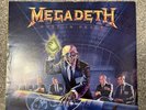 Rare Original Megadeth Rust In Peace 1990 vinyl  LP album thrash speed metal