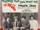 VG+ THE TROGGS Portugal PS EP. Original 45. Anyway that you want me.