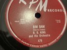 78 rpm rec-R’n’R-B B King-Bim Bam
