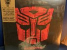 TRANSFORMERS THE MOVIE SOUNDTRACK  2  COLOUR LP cover has storage wear & marks