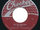 SONNY BOY WILLIAMSON - Let Me Explain / Your Imagination - CHECKER - Blues 45