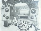 Disque Vynil LP Techno Hardcore Micropoint Neurophonie Dead End Records