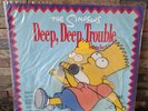 The Simpsons Deep, Deep Trouble Limited Edition Shaped Picture Disc Vinyl 1991.