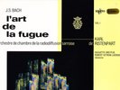 ERATO STE 50188/9  ED1 FRANCE - RISTENPART - BACH ART DE LA FUGUE - 2LP SET - NM