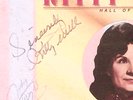 KITTY WELLS AUTOGRAPHED HALL OF FAME JOHNNY WRIGHT EXCELLENT VINYL LP 135-64W