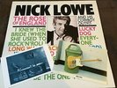 Nick Lowe NM VINYL LP + SIGNED POSTCARD + LAUNCH PARTY INVITE Rose Of England