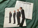 Tin Machine ORIG. VINYL LP + PROMO STICKERS s/t same DAVID BOWIE