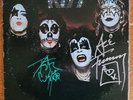 Kiss SIGNED Self-Titled LP No Kissin Time 1974 ACE FREHLEY PETER CRISS VG/VG+