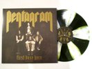 PENTAGRAM FIRST DAZE HERE LP GREEN/WHITE PINWHEELS SPLATTER VINYL