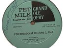 Grand Ole Opry Pet Milk Radio Broadcast Vinyl LP June 2 & 9 Ernest Tubb SIGNED