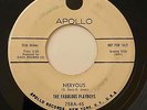 Mod R&B Dancer 45 THE FABULOUS PLAYBOYS Nervous/Forget The Past Apollo HEAR WLP