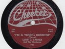 rare BLUES/R&B 78: LEON D. TARVER/I'M A YOUNG ROOSTER/Checker 791/excellent cond