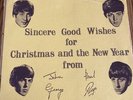 Official Beatles Fan Club Christmas Card and Record