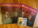 LP Star Trek William Shatner Captain Kirk Leonard Nimoy Autographed/Signed Vinyl