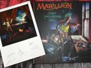 MARILLION *** FISH SIGNED Script VINYL DELUXE BOX SET 4LP - SIGNED by ALL folio